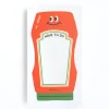 Bloc-notes ketchup