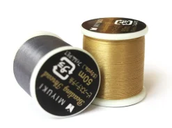 Bobine de fil de nylon 0,2 mm x 50 m - Or champagne