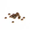 Boite de 20 perles rondelles dorées antiques heishi en hématite - 3 mm