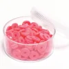 Boite de perles rondelles heishi 6 mm - rose corail