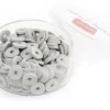Boite de perles rondelles heishi 6 mm - Gris
