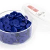 Boite de perles rondelles heishi 6 mm - Bleu roi