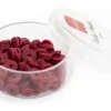 Boite de perles rondelles heishi 6 mm - Rouge marsala