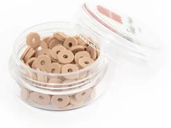 Boite de perles rondelles heishi 6 mm - Sable