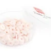 Boite de perles rondelles heishi 6 mm - Rose pâle
