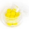Boite de perles tubes Heishi 6 mm - jaune citron