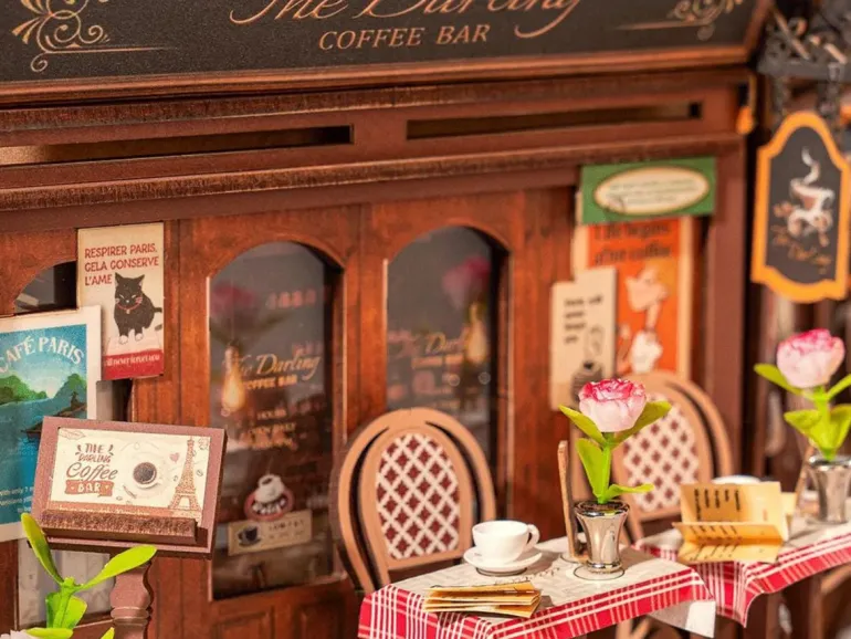 Book Nook - Pièce miniature Arcade Dating maquette - Rolife
