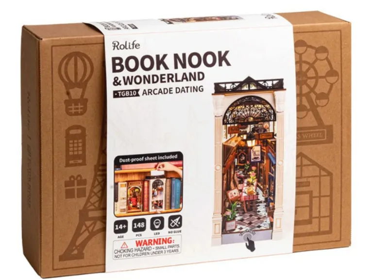 Book Nook - Pièce miniature Arcade Dating maquette - Rolife