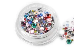 Boîte de strass diamants - Multicolore
