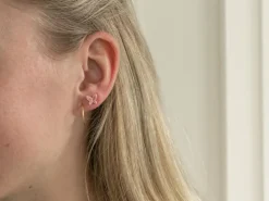 Boucles d'oreilles en porcelaine Papillon - La Petite Epicerie
