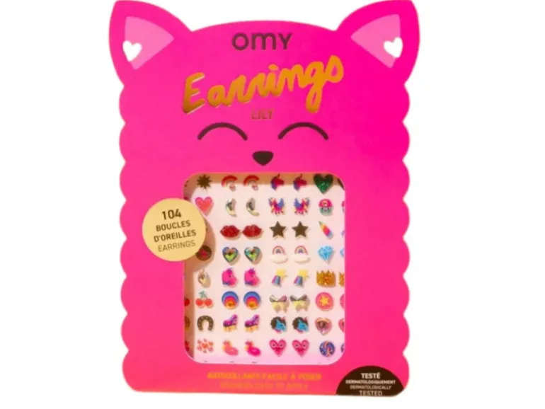 Boucles d'oreilles Stickers - Lily - OMY