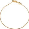 Bracelet chaîne ajustable - Doré à l'or fin 18K