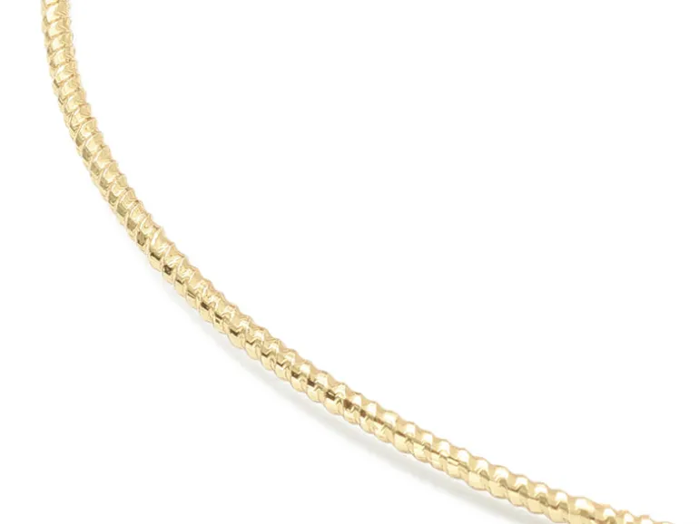 Bracelet chaîne doré à l'or fin 18K