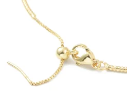 Bracelet chaîne doré à l'or fin 18K