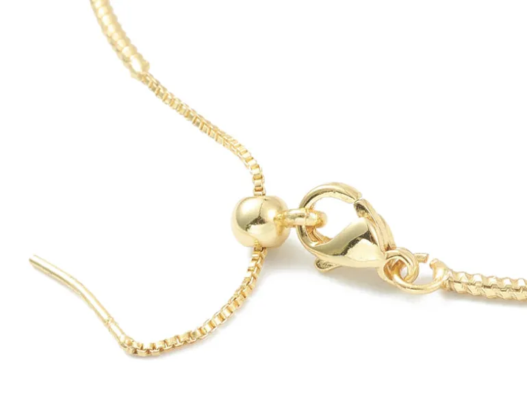 Bracelet chaîne doré à l'or fin 18K