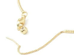 Bracelet chaîne doré à l'or fin 18K