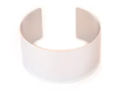 Bracelet manchette - 32 mm - couleur argenté