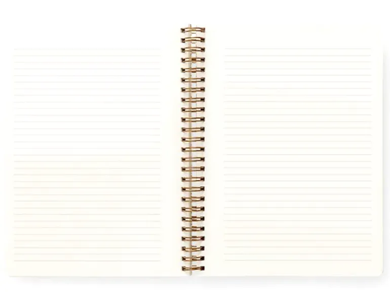 Cahier A5 à spirale - Garden party