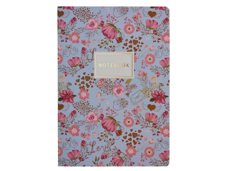 Cahier Bonheur Liberty A5 - BV By Bruno Visconti