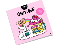 Cahier de coloriage Cozy Art - Kawaii - Omy