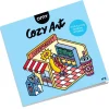 Cahier de coloriage Cozy Art - Supermarket - Omy