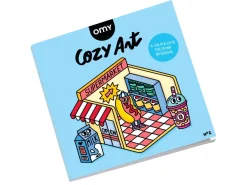Cahier de coloriage Cozy Art - Supermarket - Omy