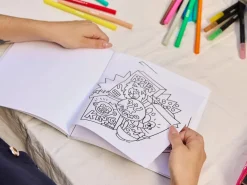 Cahier de coloriage Cozy Art - Supermarket - Omy