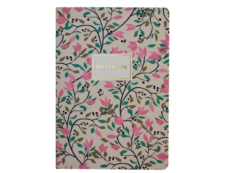Cahier fleurs de printemps A5 - BV By Bruno Visconti