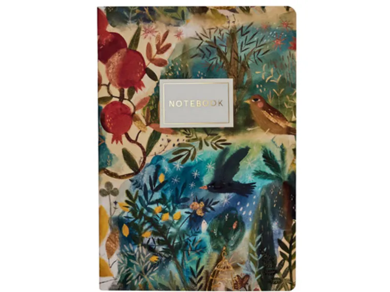 Cahier jardin enchanté A5 - BV By Bruno Visconti
