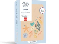 Carnet à peindre - Notebook peinture au numéro - Petit Pinceau - Coquillage