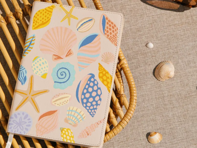 Carnet à peindre - Notebook peinture au numéro - Petit Pinceau - Coquillage