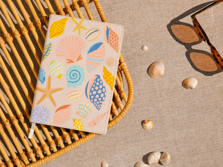 Carnet à peindre - Notebook peinture au numéro - Petit Pinceau - Coquillage