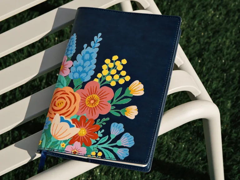 Carnet à peindre - Notebook peinture au numéro - Petit Pinceau - Bouquet