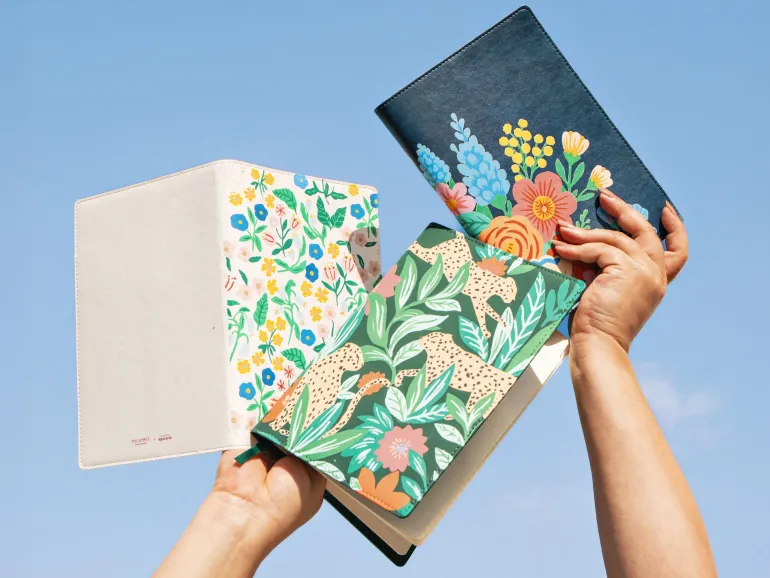 Carnet à peindre - Notebook peinture au numéro - Petit Pinceau - Leaping Leopards