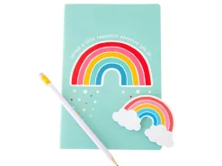 Carnet A5 Arc-en-ciel - Sass and Belle
