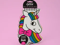 Carnet d'activité sticker - Lily la licorne