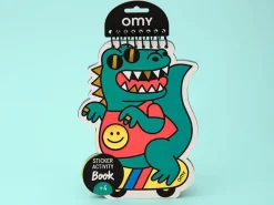 Carnet d'activité stickers - Dino de OMY