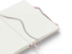 Carnet de notes Leuchtturm A5 à couverture rigide - rose poudre - pages blanches