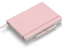 Carnet de notes Leuchtturm A5 à couverture rigide - rose poudre - pages lignées
