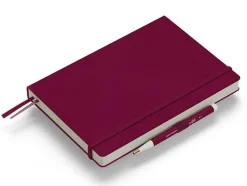 Carnet de notes Leuchtturm A5 à couverture rigide - rouge bordeaux - pages dots