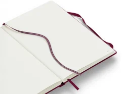 Carnet de notes Leuchtturm A5 à couverture rigide - rouge bordeaux - pages dots
