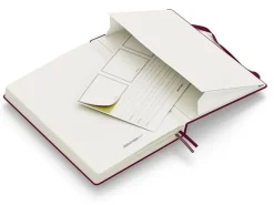 Carnet de notes Leuchtturm A5 à couverture rigide - rouge bordeaux - pages dots