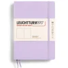 Carnet de notes Leuchtturm A5 à couverture rigide - lilas - pages blanches