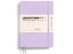 Carnet de notes Leuchtturm A5 à couverture rigide - lilas - pages blanches