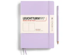 Carnet de notes Leuchtturm A5 à couverture rigide - lilas - pages blanches