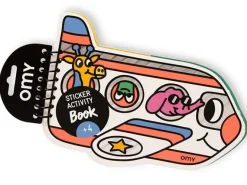 Carnet de stickers multi-activités - Avion - Omy