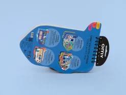Carnet de stickers multi-activités - Avion - Omy