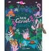 Carnet secret dessiné par Paula Mcgloin - motif jungle