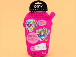Carnet stickers au numéro - Bubble Tea - Omy