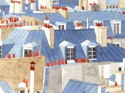 Carnet toits de Paris A6 - Quartier Libre